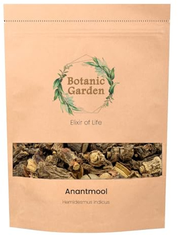 Erba di radice di Sarsaparilla cruda | Anantmool | Sariva bianca o Sarsaparilla indiana | Hemidesmus indicus Root Herb – 100gram