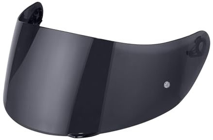 VCOROS Motorradhelm Visier,Helmvisier für K1 K3SV K5,Motorrad Helm Objektiv Visier,Vollgesichts Helmlinsenvisier Motorradhelm Zube (Schwarz)