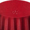 Tischdecke 100% Polyester mit Antirutsch-Funktion Uni Rot Rund 90 cm Tischwäsche