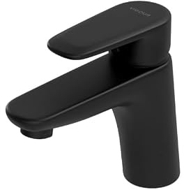 VIGOUR Einhand-Waschtischbatterie derby style schwarz matt | DESOSM