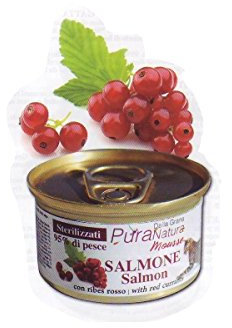 SCATOLETTA PATÈ PER GATTO STERILIZZATO 85GR SALMONE&RIBES