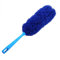 Plumeau dépoussiérant Outil anti-poussière en microfibre douce avec Adsorption électrostatique 56cm Outil de nettoyage lavable flexible anti-statique De Voiture De Maison(Bleu foncé)