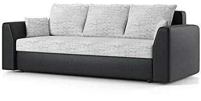 Sofini Couch Paul Mit Schlaffunktion Und Bettkasten - Best Couch! (Lawa 9+ Soft 11)