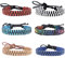 VU100 6PCS Tresse Corde Bracelets Fait main Amitie Bracelet pour Homme Femme Enfant