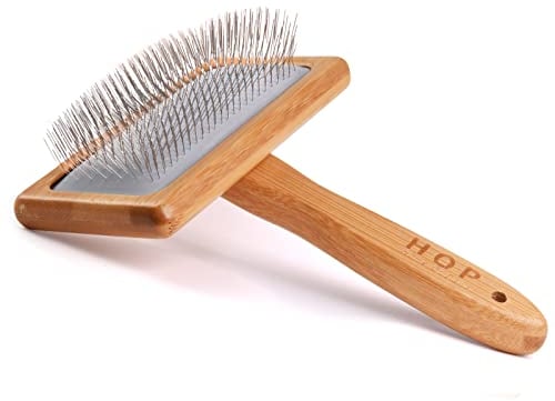 Onebarleycorn Brosse pour Chien et Chat, Brosse Carde Chien poils longs et Poil Court pour Chiens et Chats