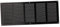 Metal Air Vent Grille Cover with Insect Mesh - Ventilation Cover (500x200mm / 20x8'', Black)