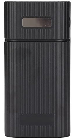 Battery Power Bank, TYPE‑C Protective 2 Output Comodo caricabatterie per telefono cellulare(Nero)