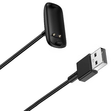 Hahaca Charger Cable Compatible with Fitbit Inspire 3 Smartwatch, Replacement USB Charger Adapter Charge Cord Charging Cable for Inspire 3 Activity Fitness Tracker