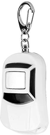 Forme de Voiture LED Anti Perte clé Finder Trouver Localisateur Porte-clés Sifflet Bip Contrôle Sonore Localisateur de clé avec Son Détecteur de clé de Voiture Détecteur de clé