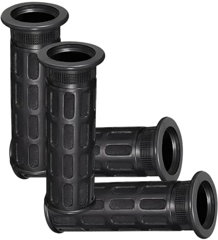 4 Stück Schubkarrengriffe, Schubkarre Griffe, 30 mm Gummi Karrengriff, für Fahrrad, Rollstuhl, Motorrad