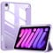 ProCase Smart Case for iPad Mini 7th(A17 Pro) 2024 / Mini 6th Generation 8.3 2021, Protective Cover with Pencil Holder for iPad Mini 7 6 8.3 Inch (A2993 A2995 A2567 A2568 A2569) -Purple