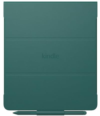 Amazon Kindle Scribe Leather Folio Cover with Magnetic Attach, Sleek Protective Case – Plant-Based Cover