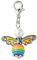 Airssory 30 Stück Regenbogenfarbene Engelsmaschenmarkierer, Engel mit Flügeln, Charms mit Verschlüssen zum Stricken, DIY, Schmuck, Handwerk, Tasche, Schlüsselanhänger, Dekoration