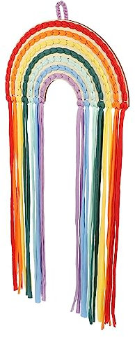 VICASKY Rainbow Haarspangen Aufbewahrungshalter Bunte Wanddekoration Für Organisieren Und Präsentieren Von Haarschmuck Sorgt Für Ordnung Und Stil Im Kinderzimmer