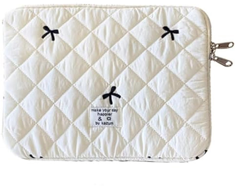 Housse de protection pour tablette iPad Pro 11 Air 4 10.2 avec nœud matelassé pour ordinateur portable de 9 à 11 pouces
