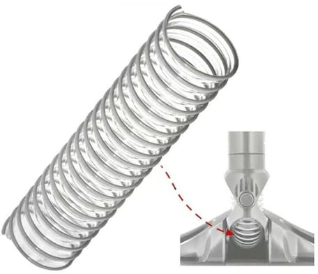 DEFIYEAR Lower Duct Hose for Shark NV340 NV480 NV601 NV681 NV800, Vacuum Cleaner for Shark Lift Away Hose Replacement PVC, Easy Installation for Daily Household Cleaning Needs(Silver)