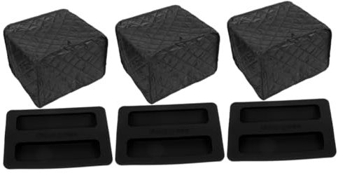 Cabilock 3 Sets Elegante Deckelabdeckungen Für Küchentoaster Für Elektrische Frühstücksmaschinen Schützende Silikondeckelbasis Und Abdeckung Für Den Täglichen Gebrauch