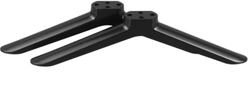 CONGARTENO Universal Tv Stand Base Legs with Screws for 40-inch Flat Screen Tvs Monitor Riser Desk Stand Compatible with Home Entertainment and Office Use Black Pedestal Feet