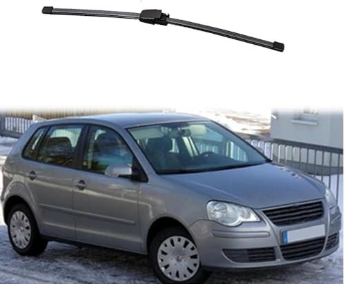 YIANKWY Ersatzwischblätter Heckwischerblätter Wischerarme Scheibenwischersatz Ersatz für Polo 4 Fließheck Typ 9N 3 2006-2009