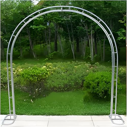 GUOGLZ Rosenbogen Aus Edelstahl, Hochzeitsbogen, Stabiler Rankbogen, Garten-Pergola Metallbogen, Für Jede Art Von Rankpflanzen