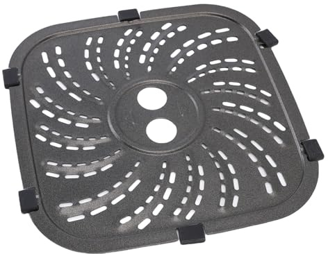 Fydun Replacement Grill Plate for PowerXL Series Air Fryers Stainless Steel Grille Pan Tray Compatible with 6QT & 8QT Models (Medium 80-105mm / 3.1-4.1in)