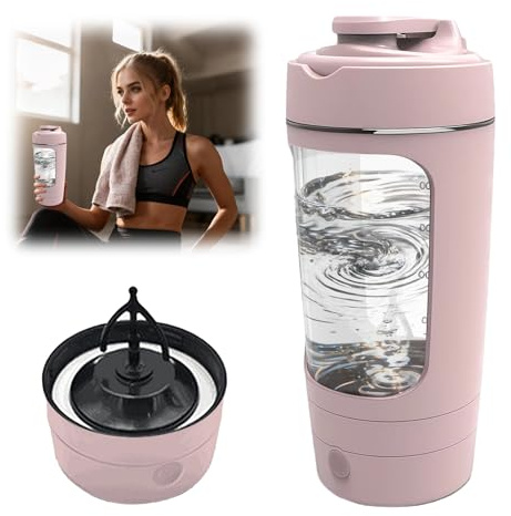 PASHOP Protein Shaker, 630ml 9000rpm 1200mAh Type C Rechargeable Electric Protein Shaker, B-Free Protein Shaker Bottle for Protein Shakes and Meal Replacement Shakes
