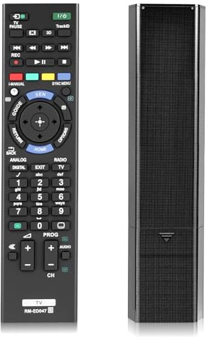 Ersatz Fernbedienung Sony Bravia Universalfernbedienung für alle Sony TV Modelle Kompatibel mit RM-ED047 RM-YD103 RM-ED050 RM-ED060 RM-ED061
