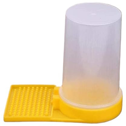 20Pcs Beekeeping Feeder Plastic Honey Bee Nest Door Feeding Drinking Water Box Safe Lightweight Supplies For Beekeeper