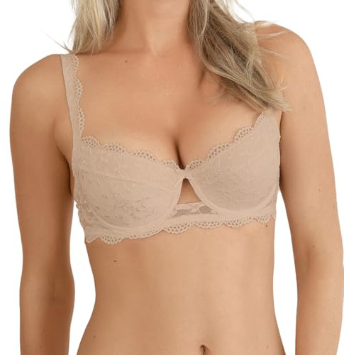 Nina von C. Silver Edition Dirndl BH Damen, Latte Macchiato, 75A