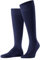 FALKE Herren Kniestrümpfe Energizing Cotton M Kh Baumwolle mit Kompression 1 Paar, Blau Deep Blue 6418, 43-44