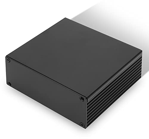 40 * 110 * 100mm Platine PCB Instrument Aluminium Kühlbox, Aluminium-Kühlbox, Leiterplatten-Leiterplatte Instrumentenkasten DIY Elektronisches Projektgehäuse für elektronische Produkte
