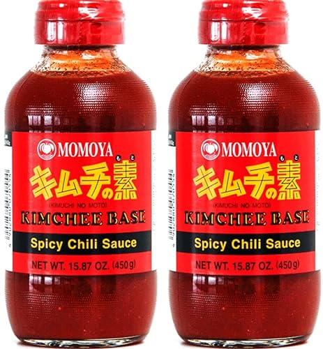 Momoya Base Kimchi - Salsa Coreana Kimuchi Sin Moto - 450g - Pack de 2 unidades - Promoo