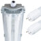 Proventa LED-Feuchtraumleuchte 60cm 18W 2x Röhre G13 kaltweiss