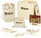 Natursache Holzbausteine - Entfessle kindliche Fantasie! Ultimatives Set für Kinder ab 3: Kreatives Spielen mit Naturmaterialien (Maple Holzbox 200)