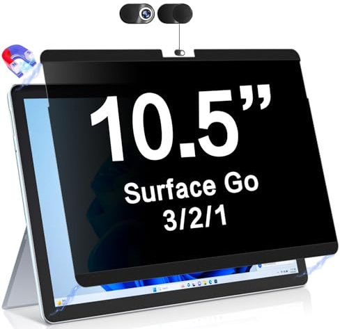 ZOEGAA Magnetic Privacy Screen Protector Compatible with Surface Go 3/2/1