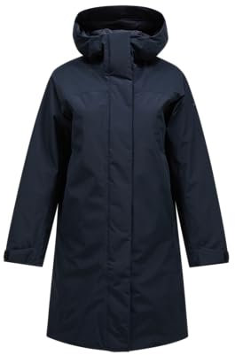 Peak Performance W Treeline Insulated Park-Black Black - L