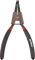 Pince à circlip 50 mm – Extracteur de clip coudé externe pour garage, mécanicien, réparation de voiture