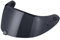 Helmvisier für Exo R420,Motorrad Windschutz Helm Objektiv Visier Vollgesichts,Motorradhelm Visier Zubehör Ersatz (Schwarz)