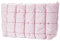 CREATCABIN Trousse de Maquillage Matelassée et Bouffante en Cuir avec Fermeture Éclair pour Femme Idéale pour Les Voyages Lavable et avec Fermeture Éclair 26.5x15x5.5cm Rose