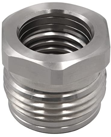 JL-BRAND 1 1/4 od and 1inch 8TPI Thread Chuck Insert/Adaptor for Ref - IDNS - 101234 (1-Inch 8TPI) for NOVA lathe chuck