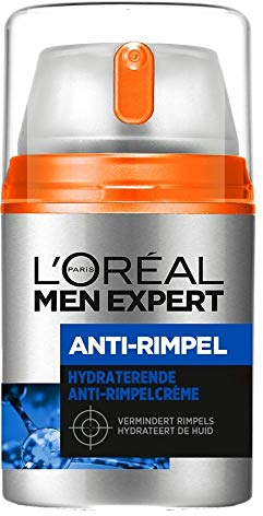 3er Pack - L’Oréal Tages- und Nachtgesichtscreme Men ExpertAnti-Falten - 50 ml