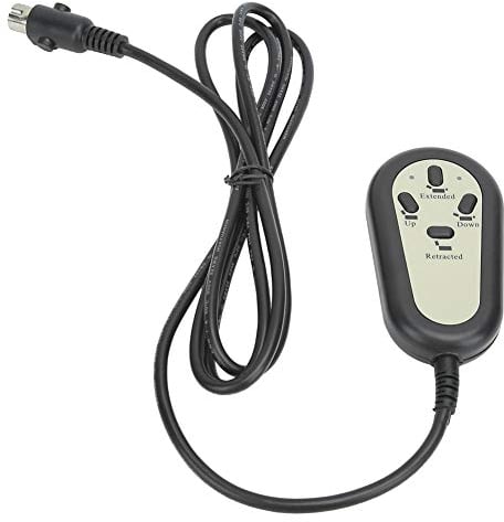 Mumusuki Sedia elettrica reclinabile Divano Divano Regolatore Manuale Telecomando a 4 Pulsanti Telecomando Interruttore Manuale per Poltrona a Doppio Motore 12V-24V(Straight Head)