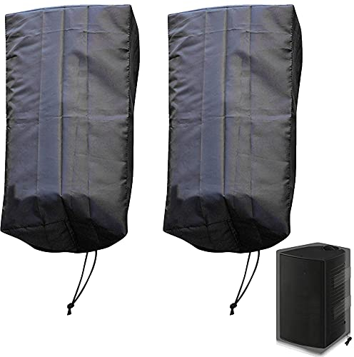 BOSKING Wall Mountable Outdoor Indoor 2 Pcs Speakers Covers Weatherproof Waterproof Patio Bluetooth Mini Box Speakers Stand Cover