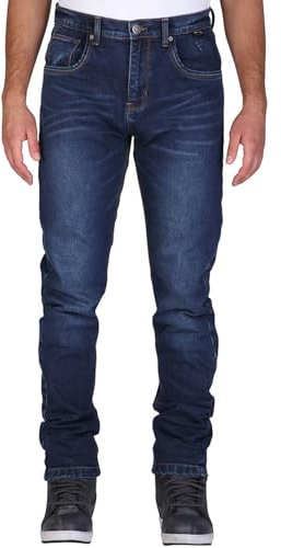 Modeka Sonic Mono Motorrad Jeans, blau, 34