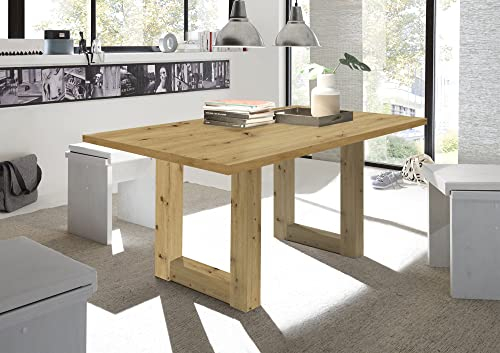 58 aufm Kessel Esszimmertisch Eila 2 160 x 90 x 75 Esstisch Asteiche 13330-160