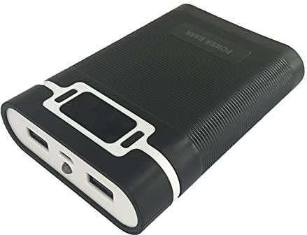 Kit Power Bank fai-da-te - Custodia Power Bank con 2 ingressi di uscita,Batteria di backup per la maggior parte dei telefoni cellulari e dispositivi