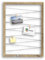 CLAMARO 'Collage Flex' Fotohalter 70x90 cm | Eiche Altholz Silber | Bilderrahmen Fotorahmen Collage mit Gummibändern und Foto Holzklammern | Ideal als Galerie für Fotos oder Postkarten