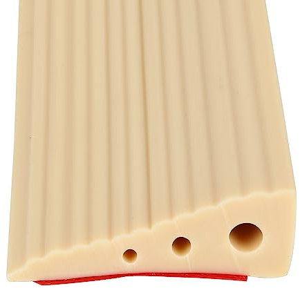 Türschwellenrampe, Schwellenrampe Selbstklebend, Rollstuhlrampe, rutschfeste Oberfläche, Gummirampe Auffahrrampe für Rollstuhl, Rollator oder e Scooter (Khaki, 6 x 2 x 100 cm)