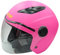 Casco Scooter Moto Ragazzo Bambino Bambina Protettivo ECE 22 06 Fluo Opaco (Rosa Fluo, S)
