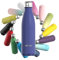 WATERSY Stainless Steel Insulated Water Bottle, Double Walled Metal Vacuum Flask 24 Hrs Cold & 12 Hrs Hot Thermal Metal Sports Bottles 500ml BPA Free for Outdoor, Work, Gym, School (Dark Blue)